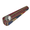 Wooden Pipe Genuine Pipe Co Rainbow