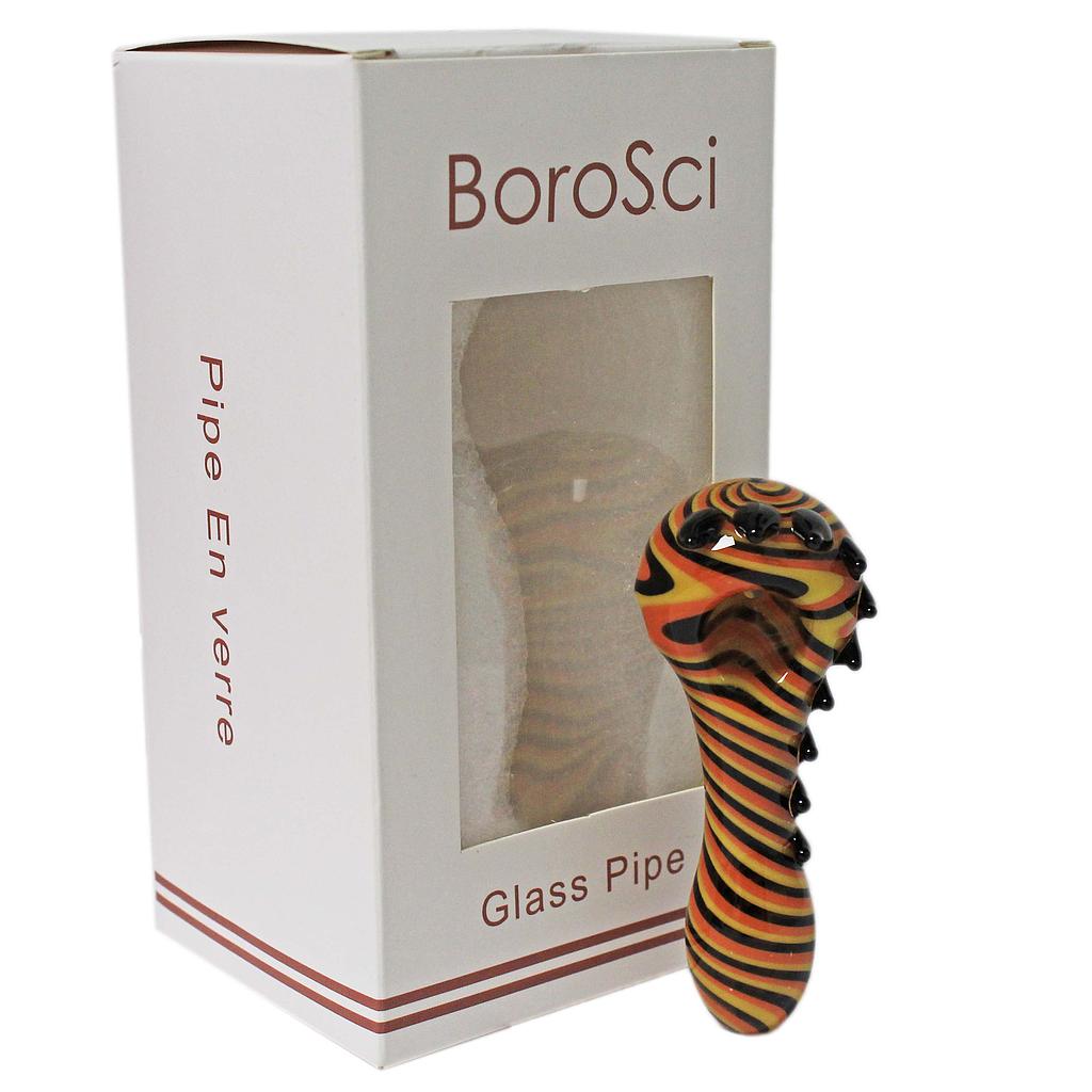 Glass Pipe BoroSci 4" Reversal Wave