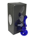 Glass Bubbler Genuine Pipe Co 5" Stand Up Blue