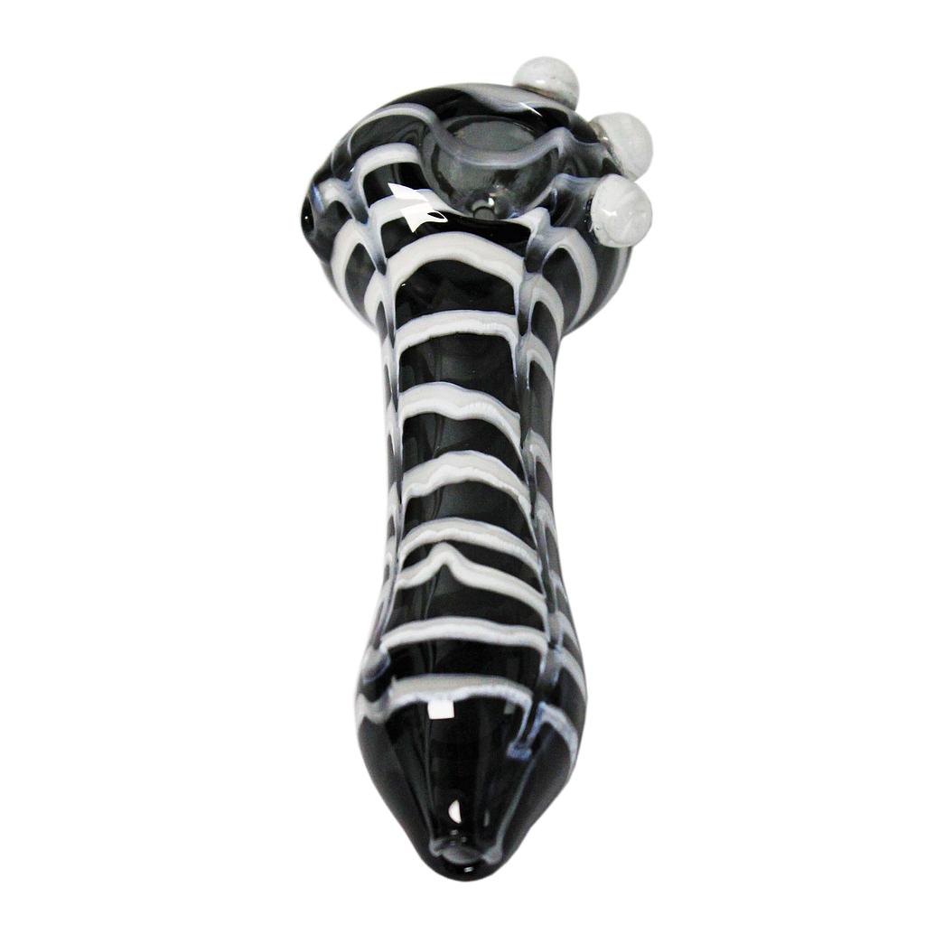 Glass Pipe Genuine Pipe Co 4" Domino