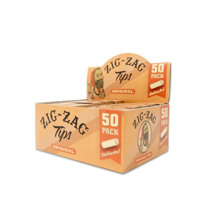 Rolling Tips Zig Zag Original Tips Box of 50