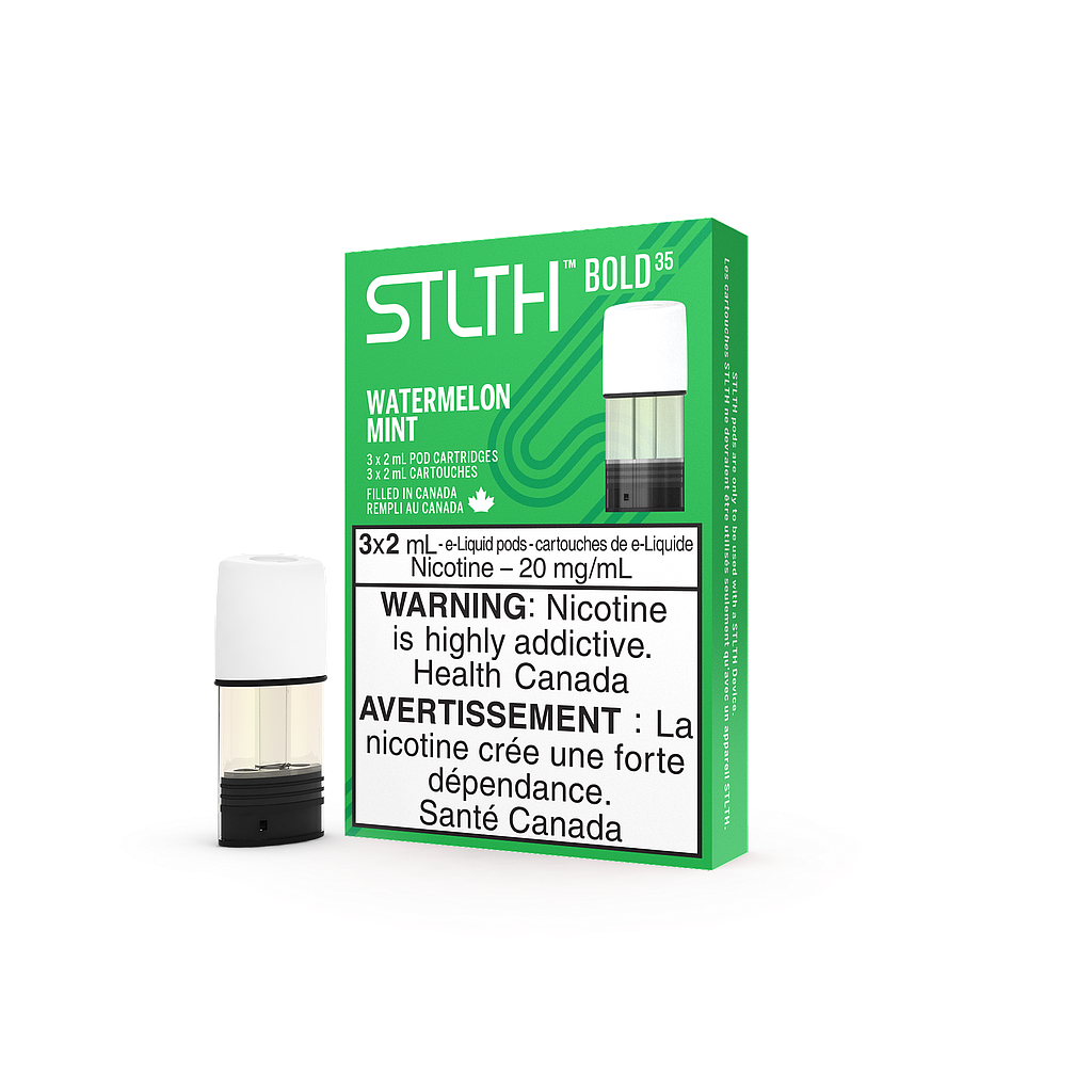 *EXCISED* STLTH Pod 3-Pack -Watermelon Mint + Bold