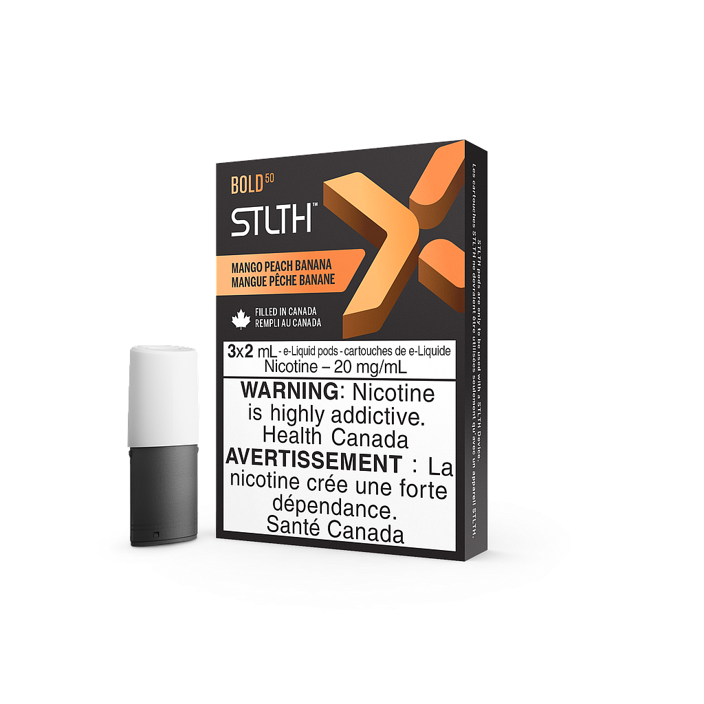 *EXCISED* STLTH X Pod 3-Pack - Mango Peach Banana