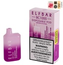 *EXCISED* Elf Bar Disposable Vape BC1000 650mAh Blueberry Sour Raspberry Box Of 10