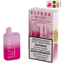 *EXCISED* Elf Bar Disposable Vape BC1000 650mAh Strawberry Ice Box Of 10