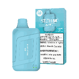 [sth1502b] *EXCISED* STLTH 5K Disposable Vape 5000 Puff Blue Lemon Ice Box Of 5