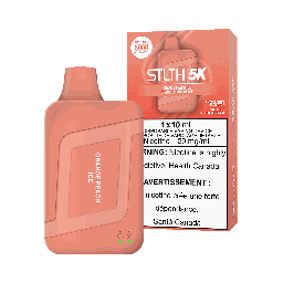 [sth1510b] *EXCISED* STLTH 5K Disposable Vape 5000 Puff Orange Peach Ice Box Of 5