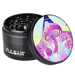 [gfa035] Grinder Pulsar 4 Piece 2.5" Melting Mushrooms