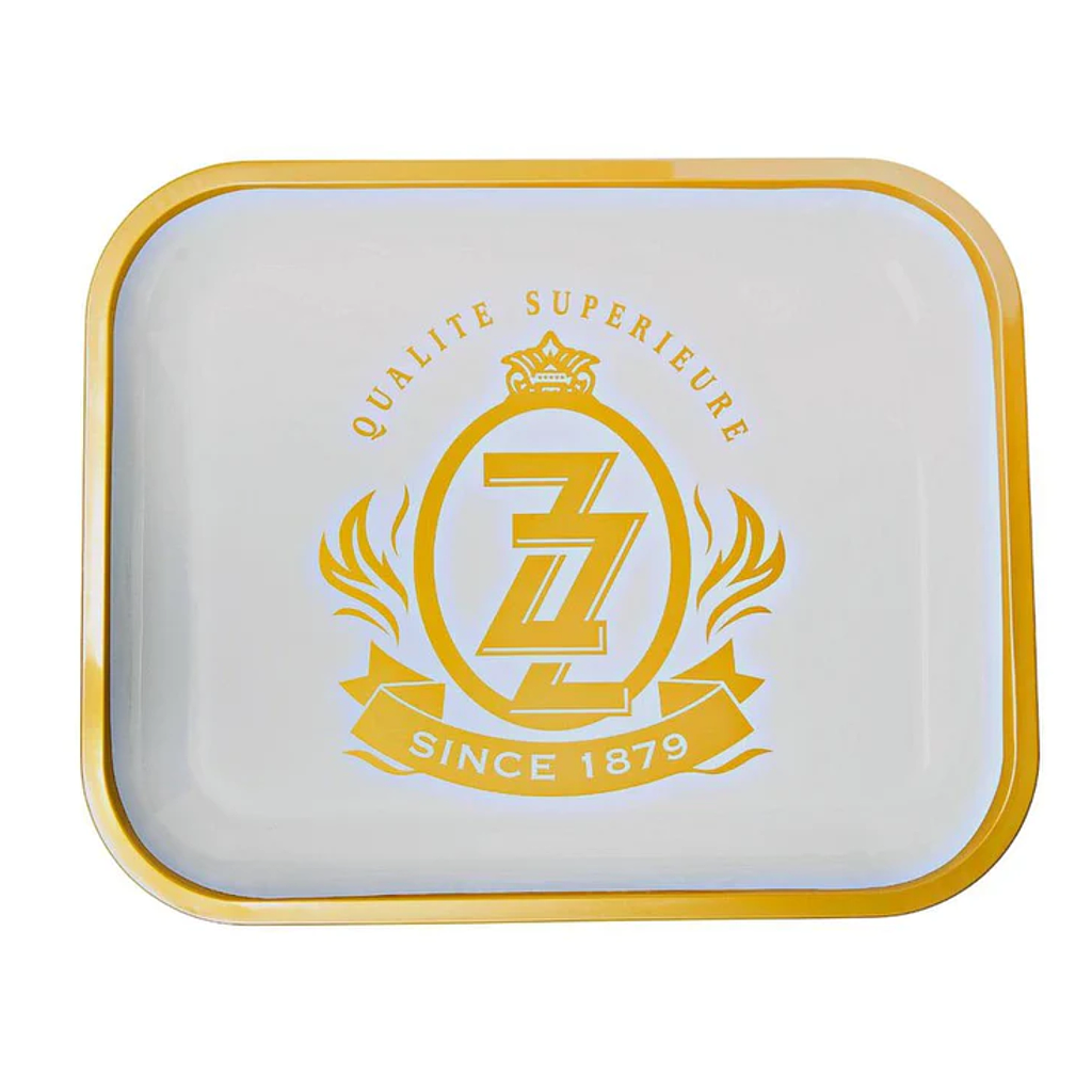 [zz111] Zig Zag Metal Rolling Tray - Large - Original