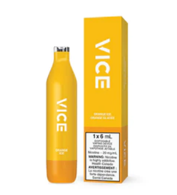 *EXCISED* Disposable Vape Vice Orange Ice Box of 6