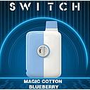 *EXCISED* Mr Fog Switch Disposable Vape Magic Cotton Blueberry 5500 Puffs Box Of 10