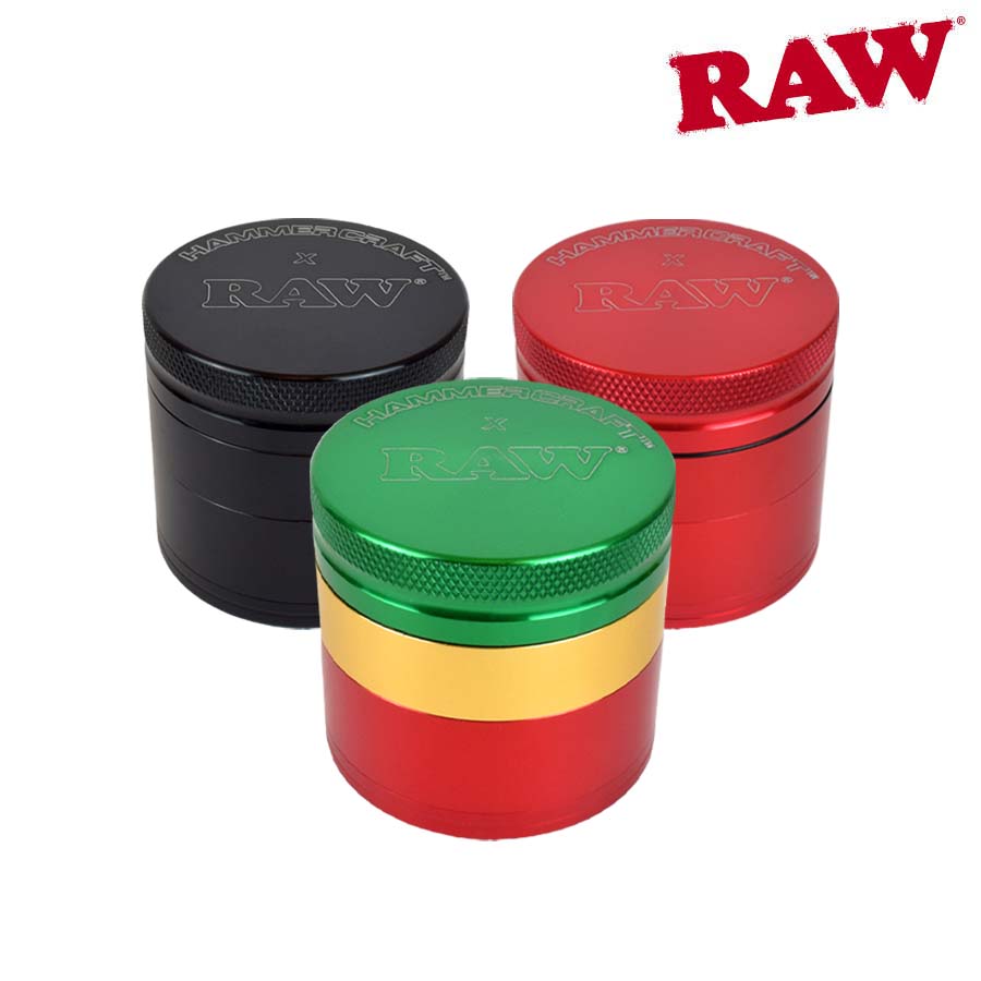 Grinder Raw x Hammercraft Aluminum 4 Piece 2"