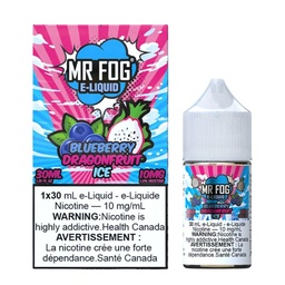 *EXCISED* Mr Fog Salt Juice 30ml Blueberry Dragon Fruit Ice