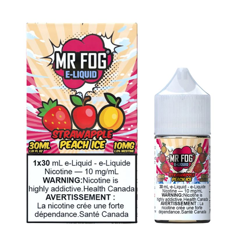 *EXCISED* Mr Fog Salt Juice 30ml Strawapple Peach Ice