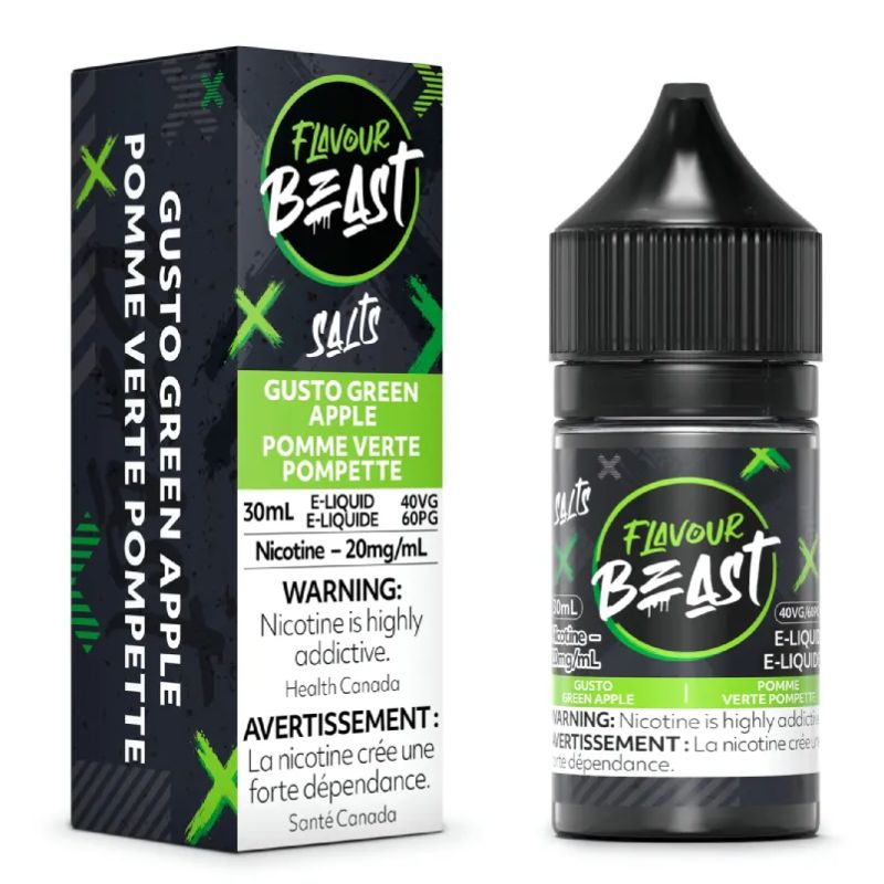 *EXCISED* Flavour Beast Salt Juice 30ml Gusto Green Apple