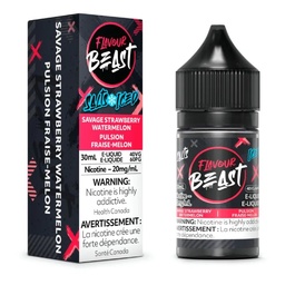 *EXCISED* Flavour Beast Salt Juice 30ml Savage Strawberry Watermelon Iced