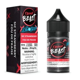 *EXCISED* Flavour Beast Salt Juice 30ml Sic Strawberry Iced