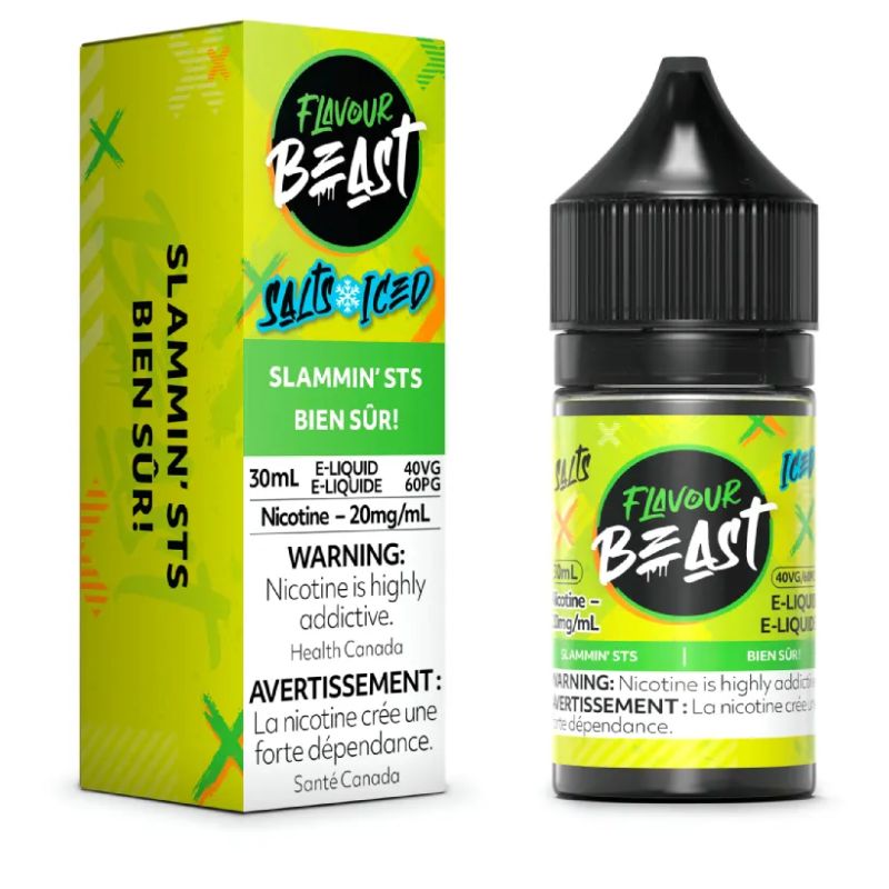 *EXCISED* Flavour Beast Salt Juice 30ml Slammin' STS Iced