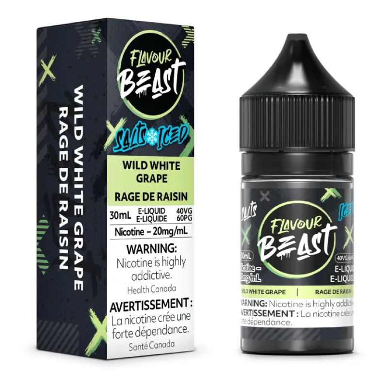 *EXCISED* Flavour Beast Salt Juice 30ml Wild White Grape Iced