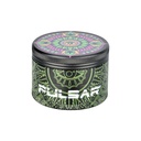 Grinder Pulsar Design Series w/ Side Art Hemp Mandala 4 Piece 2.5"