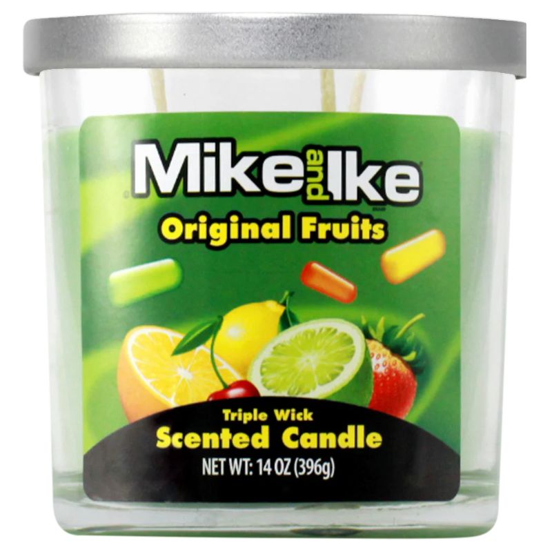 Candle Mike & Ike 14oz Original Fruits Box of 4