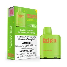 [dvp1211b] *EXCISED* Disposable Vape Level X Drip'n Pod Snazzy S Storm 14ml Box of 6