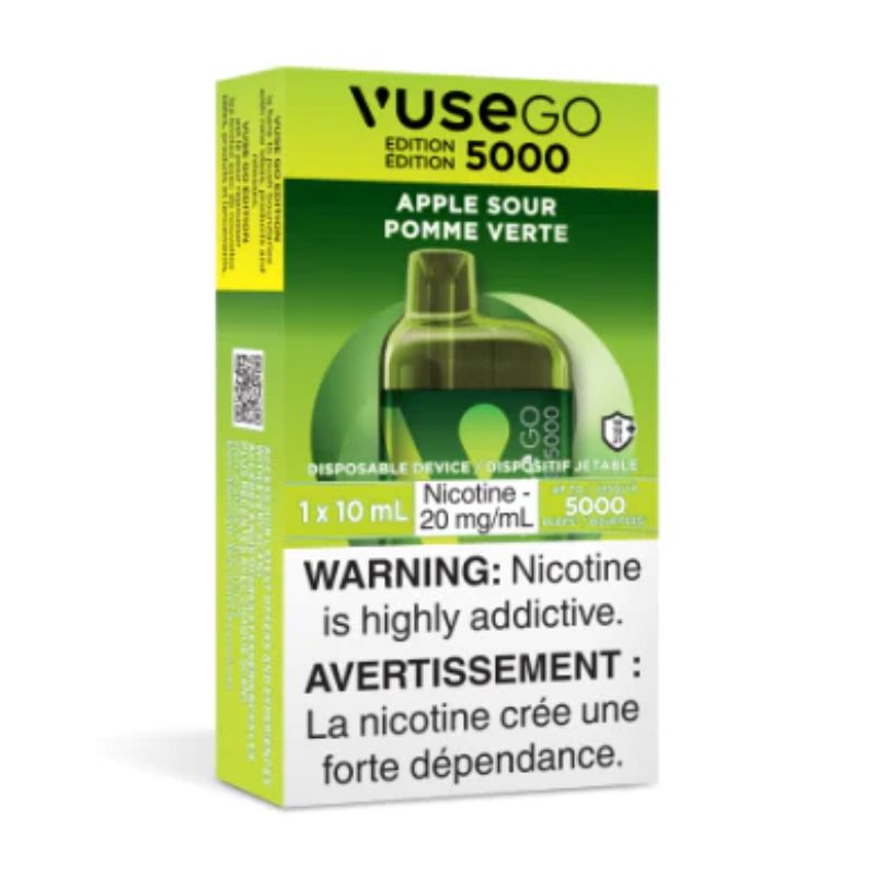 *EXCISED* Vuse GO 5000 Apple Sour 10ml Box of 10