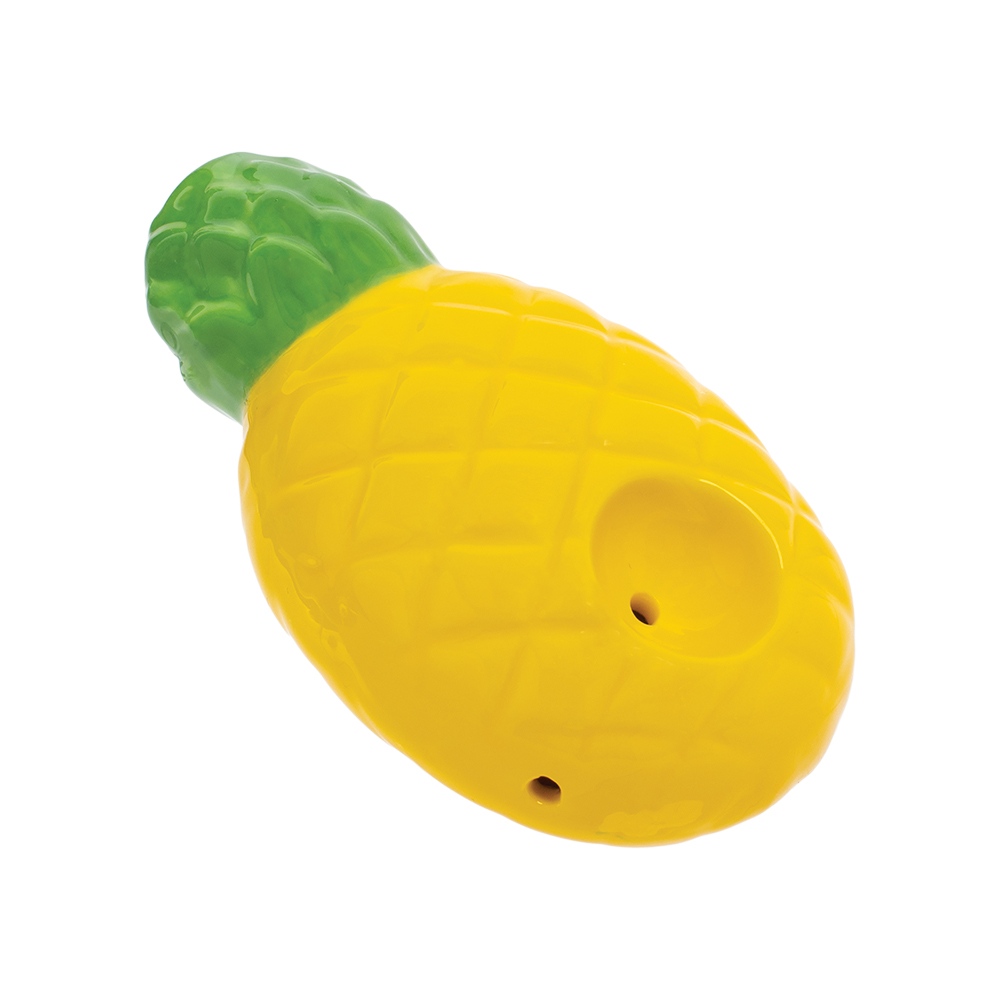 Ceramic Pipe Wacky Bowlz Pineapple 3.5"