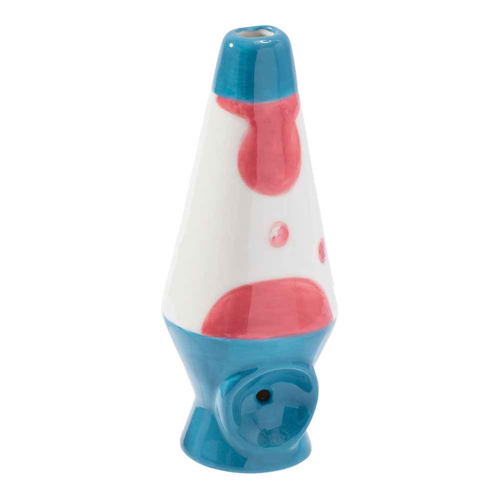 Ceramic Pipe Wacky Bowlz Lava Lamp 3.75"