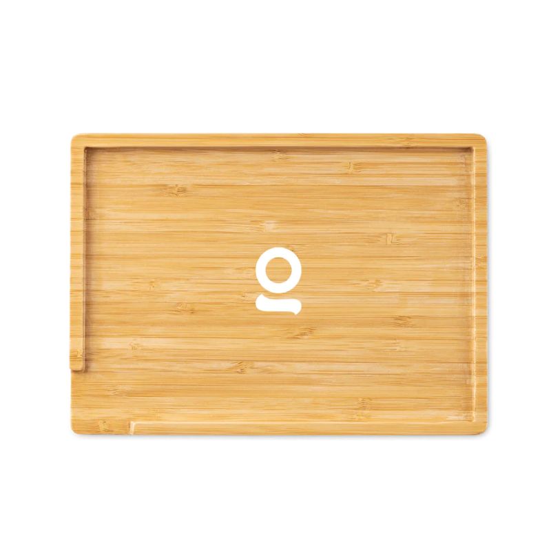 Rolling Tray Ongrok Bamboo Wood Tray Small