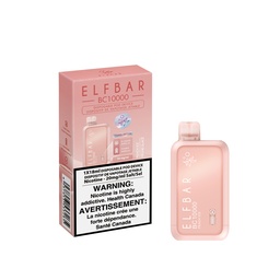 [elf1412b] *EXCISED* Elf Bar BC10000 Peach Ice Box of 5