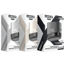 [vhw007b] Flavour Beast Level X Pod Device Battery Kit 1000mAh Metalic Black Box of 6