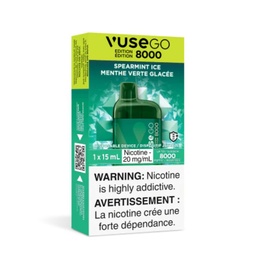 [imp209b] *EXCISED* Vuse GO 8000 Spearmint Ice 15ml Box of 10