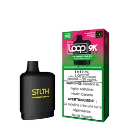 [sth2524b] *EXCISED* STLTH Loop 2 9K Pod Strawberry Lime Ice Box of 5