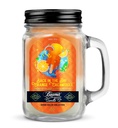 Candle Beamer Smoke Killer Collection Back in the Day Orange Creamsicle Large Glass Mason Jar 12oz