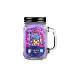 [skh1014] Candle Beamer Smoke Killer Collection Dopeberries Large Glass Mason Jar 12oz