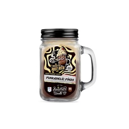 [skh5006] Candle Beamer Funkadelic Finds Collection F*#k3d Up Root Beer Large Glass Mason Jar 12oz