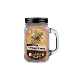 [skh5007] Candle Beamer Funkadelic Finds Collection Get Baked Large Glass Mason Jar 12oz