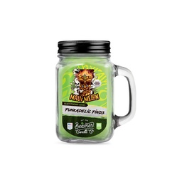 [skh5009] Candle Beamer Funkadelic Finds Collection Maui Melon Large Glass Mason Jar 12oz