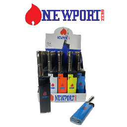 [npt009b] Torch Lighter Newport Long Extension Box of 50