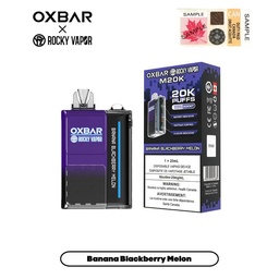 [oxb1202b] *EXCISED* Disposable Vape Oxbar M20K Banana Blackberry Melon Box of 5