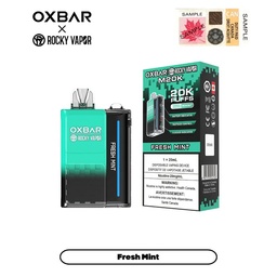 [oxb1206b] *EXCISED* Disposable Vape Oxbar M20K Fresh Mint Box of 5