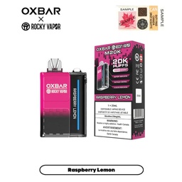 [oxb1211b] *EXCISED* Disposable Vape Oxbar M20K Raspberry Lemon Box of 5