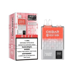 [oxb1115b] *EXCISED* Disposable Vape Oxbar Maze Pro 10K Hype Box of 5