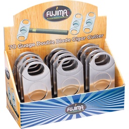 [ewt009b] Rolling Accessory Fujima Cigar Cutter Stainless Steel 70 Gauge Box of 12