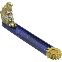 [ewt017] Incense Fujima Polystone Holder Moonman Light-Up