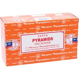 [ewt061b] Incense Satya Pyramid  15g Box of 12