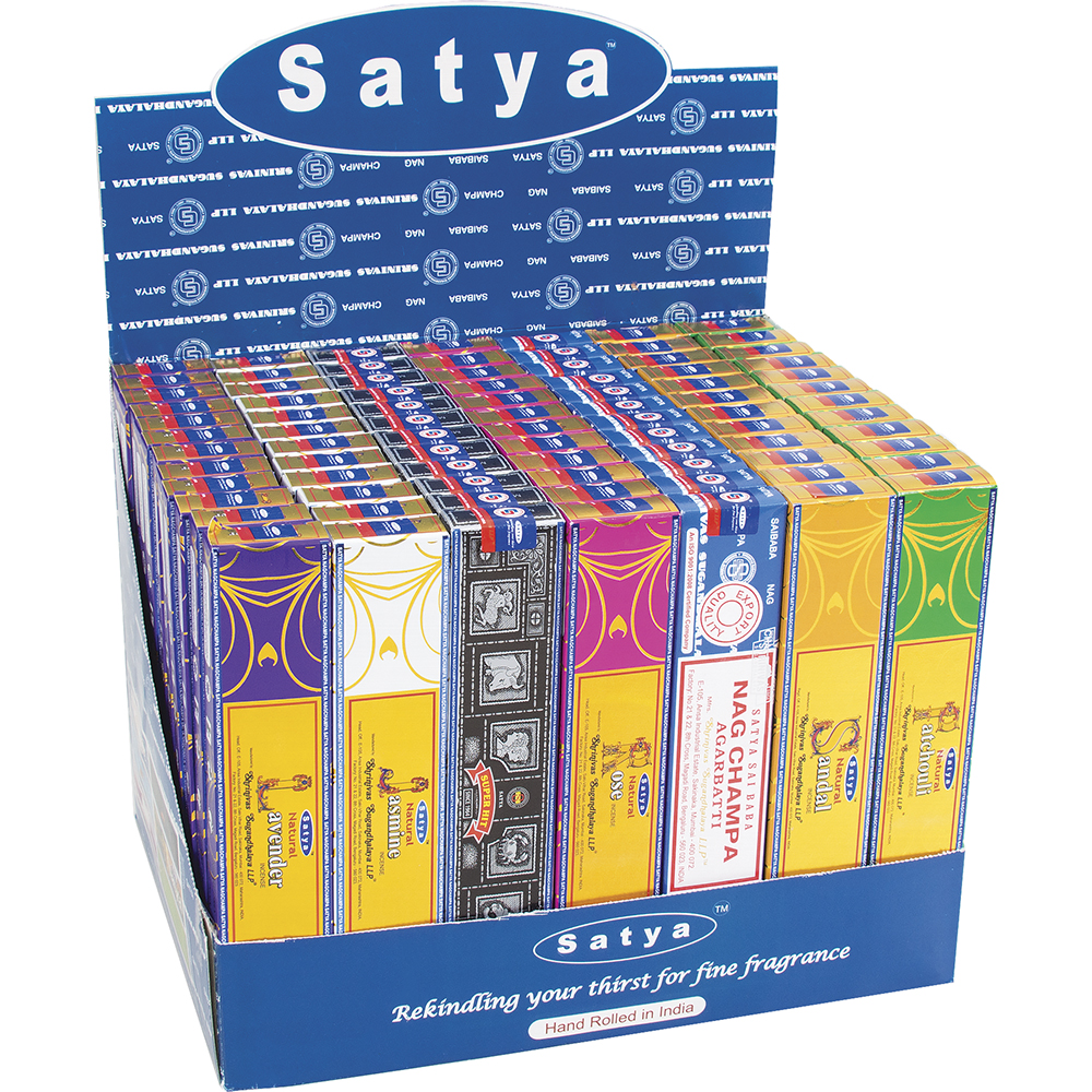 Incense Satya Assorted Sata Sai Baba Collection 15g Box of 84