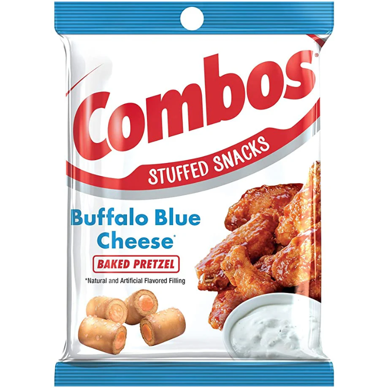 Snacks Combos Buffalo Blue Cheese Baked Pretzel 178.6g Box of 12