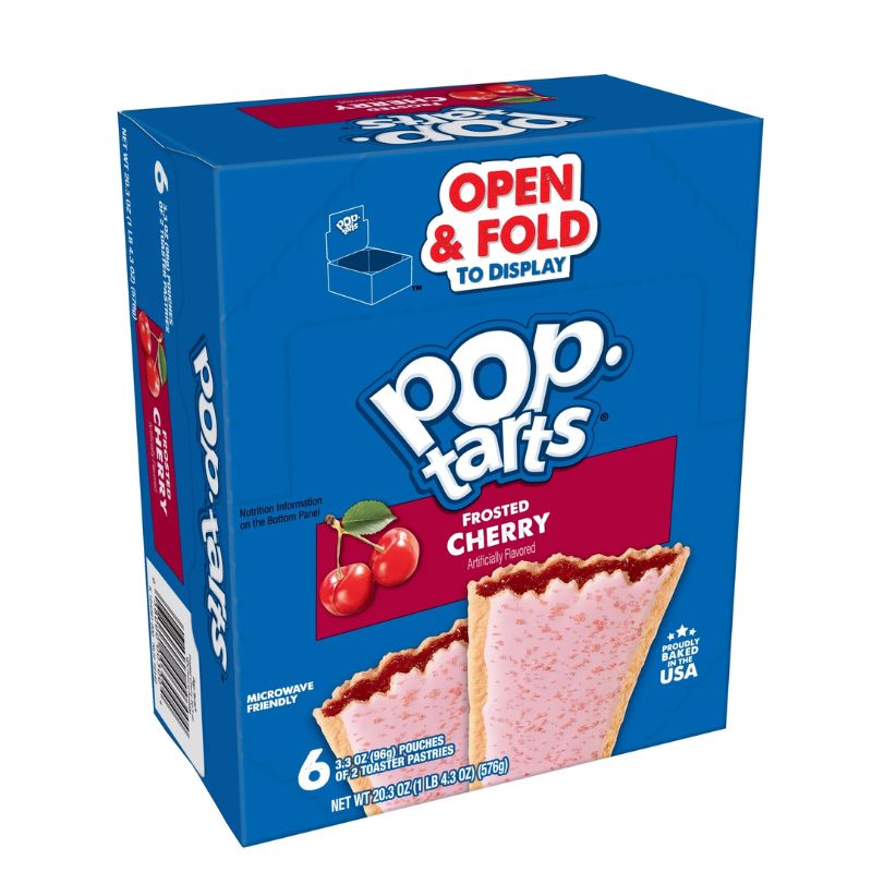 Snacks Pop-Tarts Cherry 96g Box of 6